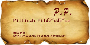 Pillisch Piládész névjegykártya